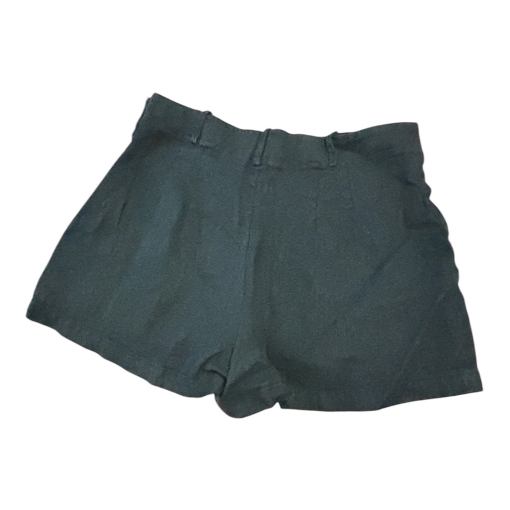 Reformation black shorts‎ side zip womens size 6